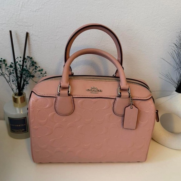 Coach Blush Pink Satchel Bag - Picture 6 of 7